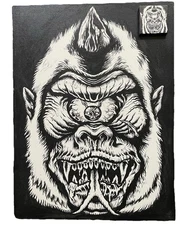 Lamour Supreme Mishka Cyco Ape Donnie Darko Kaiju Canvas Set