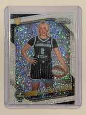 2025 Panini Prizm WNBA #139 Hailey Van Lith White Sparkle Prizms