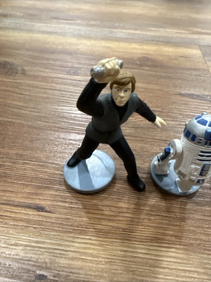 Estatuillas Disney vintage 1997 Star Wars PVC adorno de pastel Foto 2 de 4