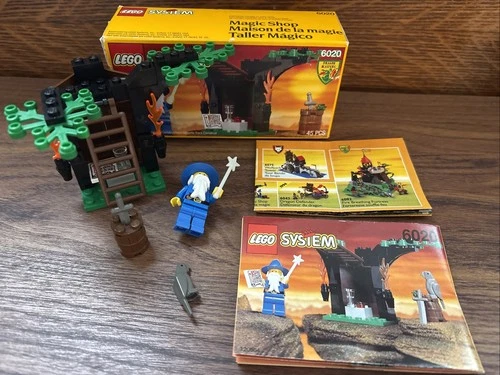 LEGO Castle Dragon Knights #6020 Vintage 1993 Magic Shop Complete Set W Box