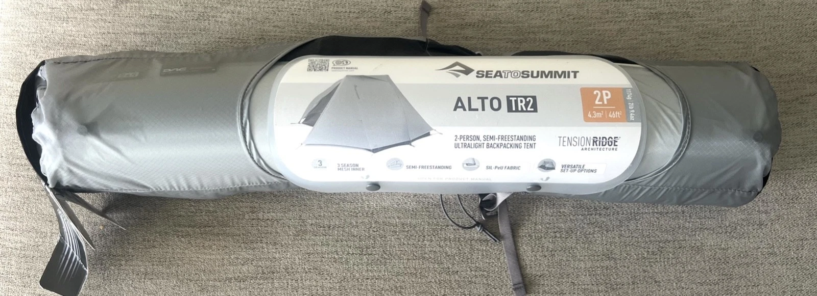 Sea to Summit Alto TR2 Ultralight 2-Person Backpacking Tent