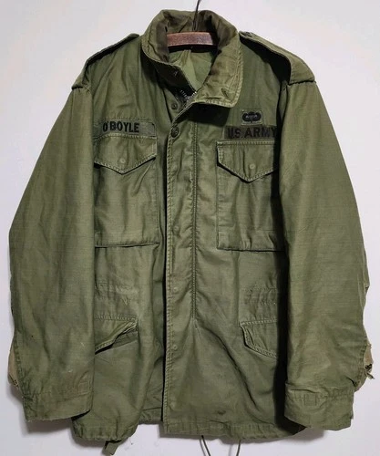 M65 Field Jacket US Army Airborne Vintage Vietnam War Military USA