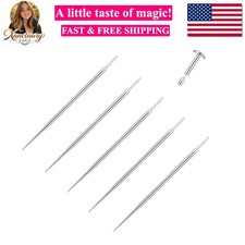 20G 18G 16G 14G Threadless Piercing Taper Stainless Steel Piercing Taper Inse...