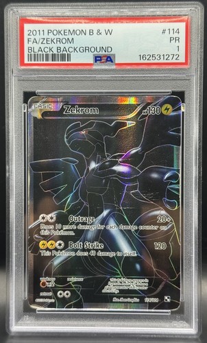 Zekrom graded PSA 1 for sale on eBay