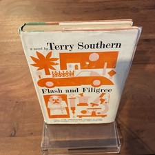 Flash and Filigree by Terry Southern Hardcover Fiction Novel 1958 w/ Dustjacket