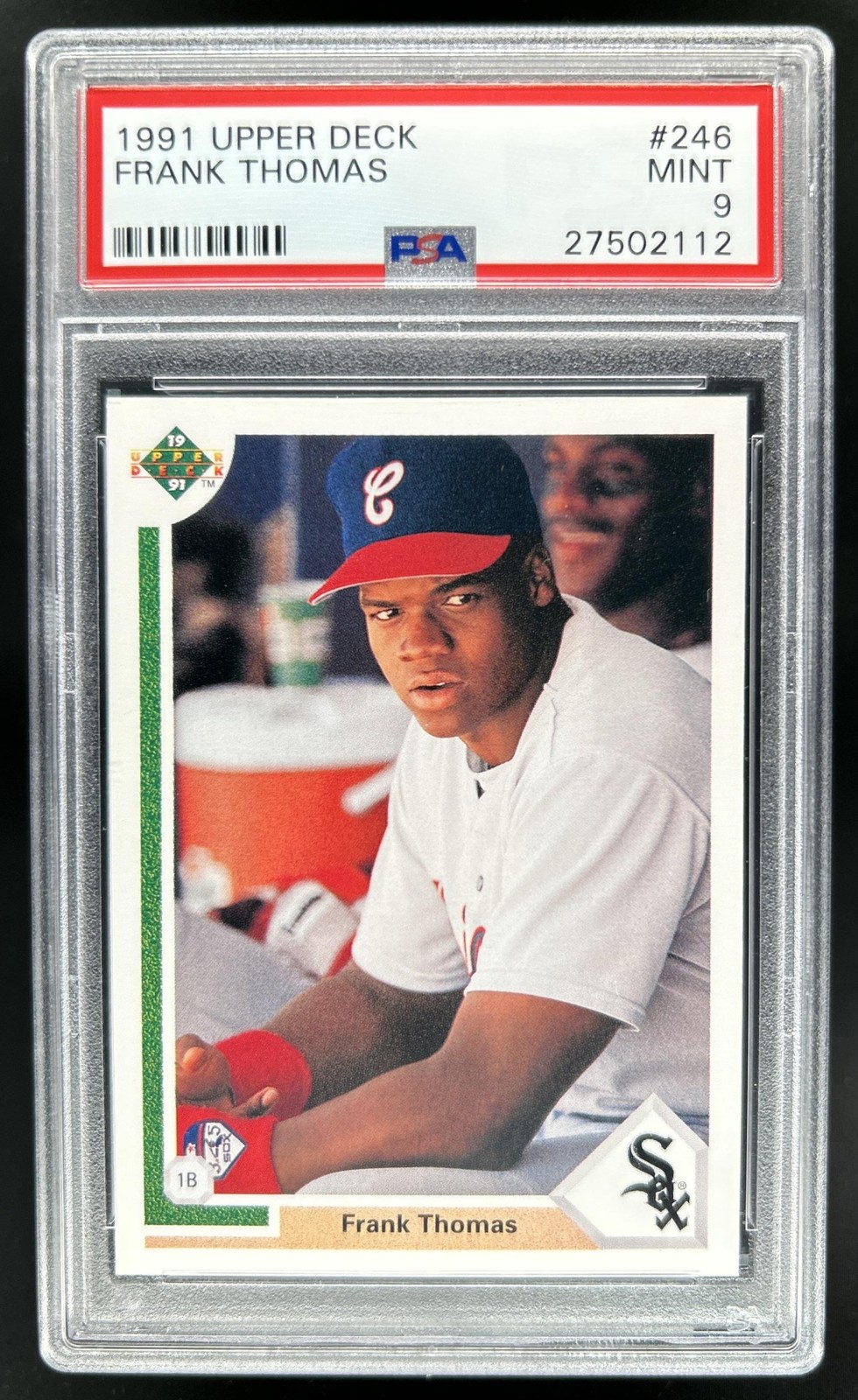 1991 Upper Deck Frank Thomas #246 White Sox PSA 9