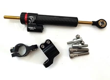 Motorcycle Steering Damper 10" Universal Steering Stabilizer for Most Motorcycle