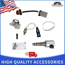 Turbo VGT Tune-Up Kit- Vane Position Sensor + VGT Solenoid For GM 6.6L 2004.5-16