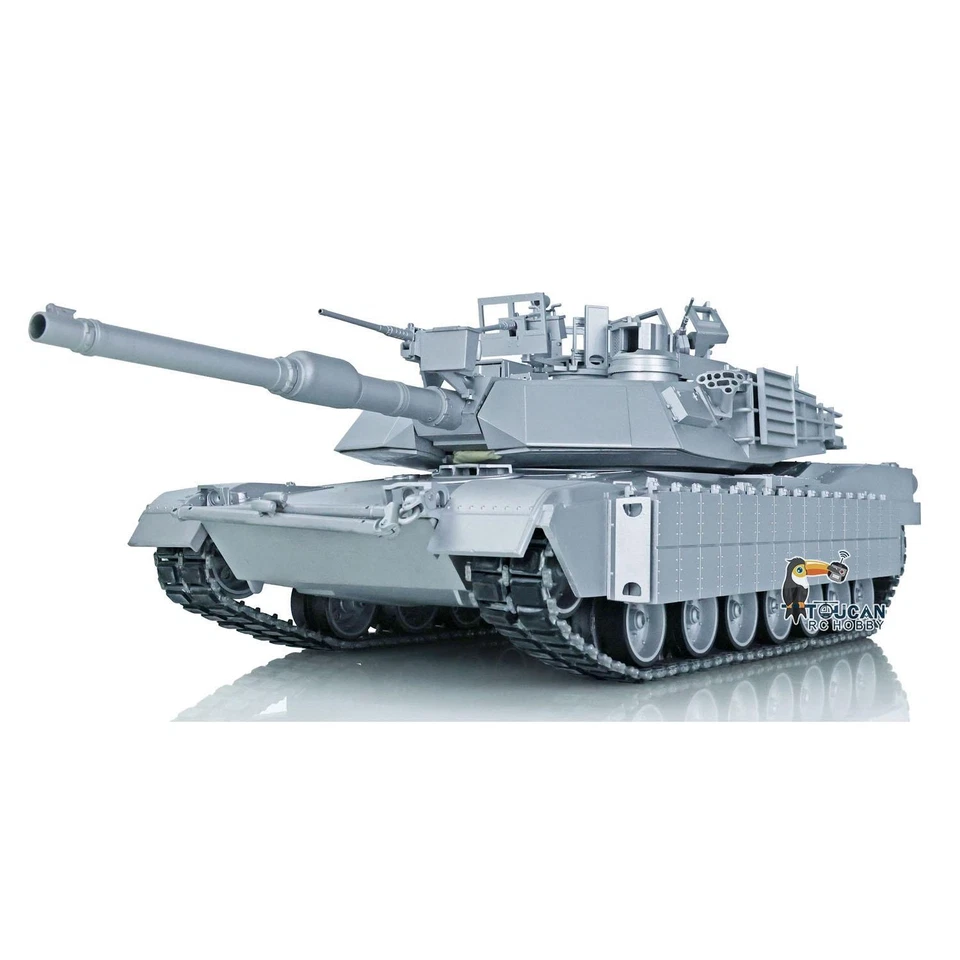 1:16 Scale Full Metal RC Tank US Abrams M1A2 3918 Electric Tracked Car TUSK I - Image 3 of 4