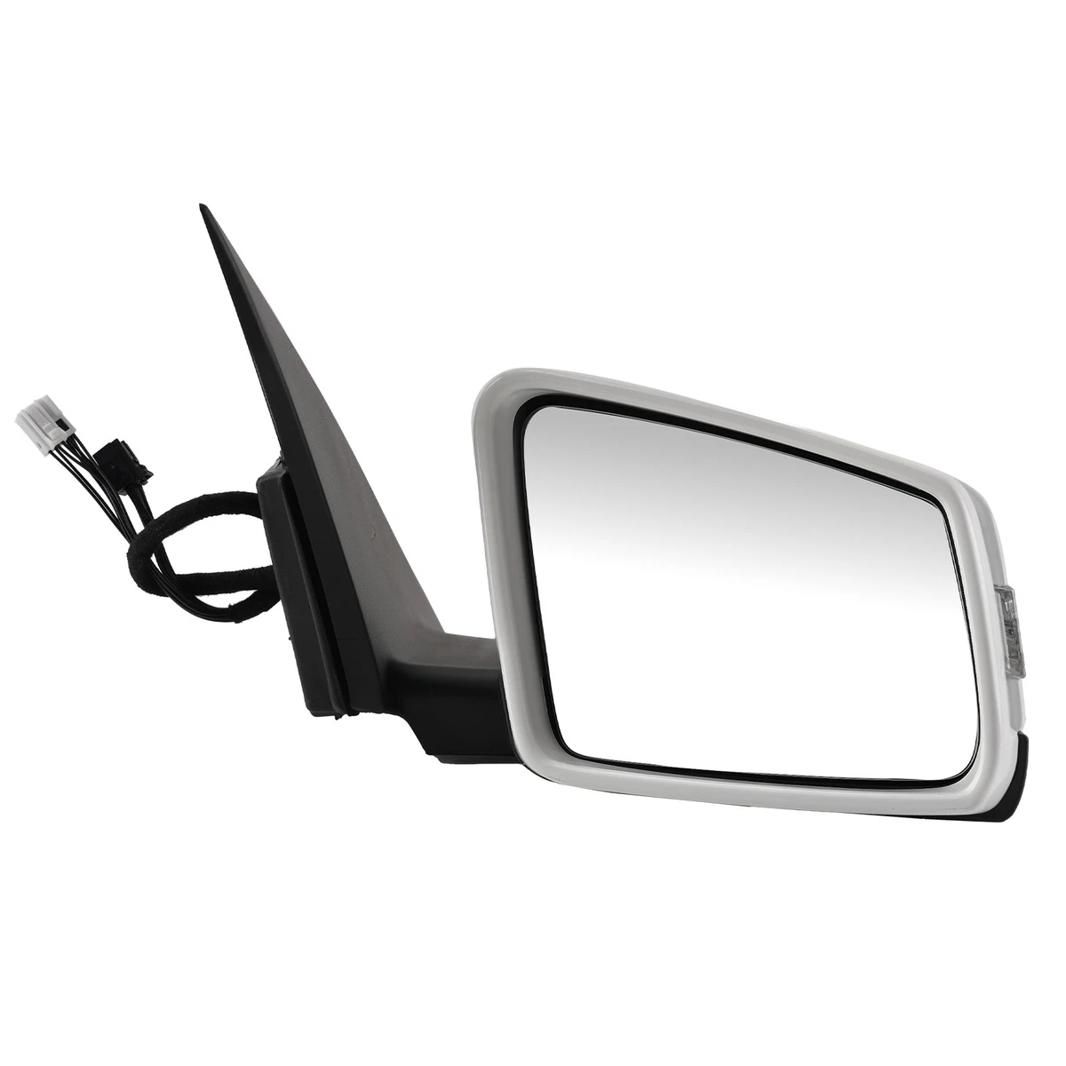 Espejo Retrovisor Lateral Izquierdo Con Vidrio Adhesivo Para MERCEDES-BENZ CLASE C Y E, Modelo AMG
