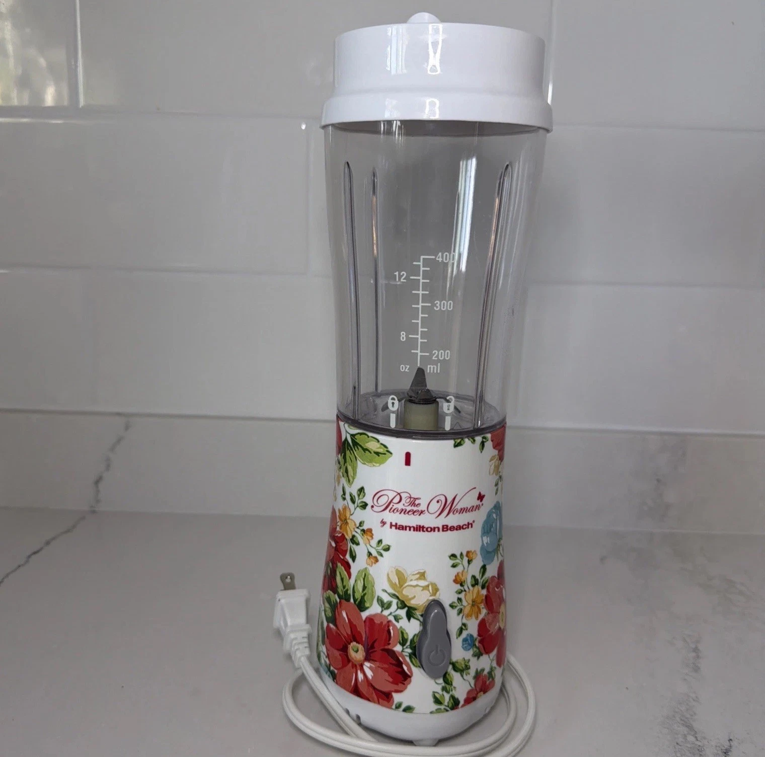 Pioneer Woman Vintage Floral Personal Blender With Travel Lid Clean Tested Works
Opens in a new wind