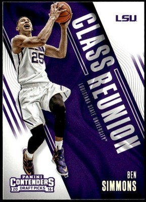 2016 Panini Contenders Draft Picks #1 Ben Simmons Class Reunion Rookie E1