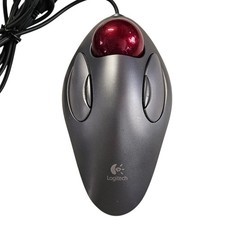 Mouse Trackball Logitech TRACKMAN T-BC21 cablato USB testato funziona benissimo
