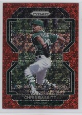 2022 Panini Prizm Tier II Red Donut Circle Prizm /99 Chris Bassitt #125 rs2