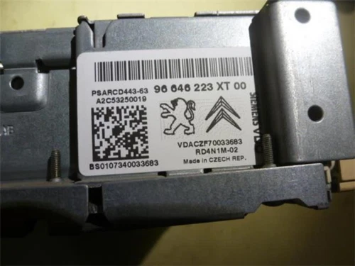 96646223xt Sistema Audio/Radio Cd para CITROEN GRAND C4 PICASSO * 2008 69378 - Imagen 2 de 4