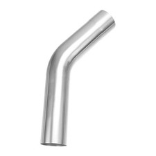 Exhaust 45 Degree Tube 2" OD, Stainless Steel Exhaust Pipe Mandrel Bend,