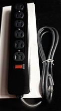 3FT 6 Outlet Power Strip Surge Protector AC125V 15A 60hz Plug AC Wall UL Listed