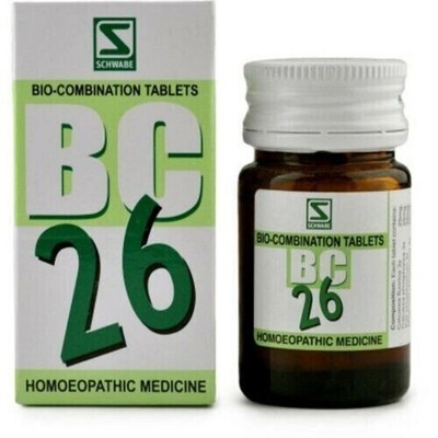 Willmar Schwabe India Bio Combination 26 (20g) Tablets