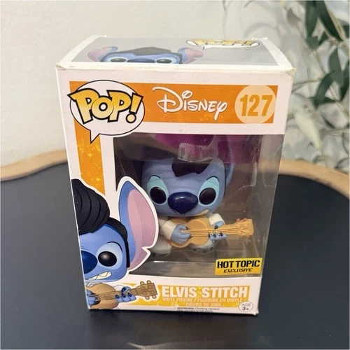 Funko Pop! Vinyl Elvis Stitch #127 Disney Lilo & Stitch Hot Topic Exclusive