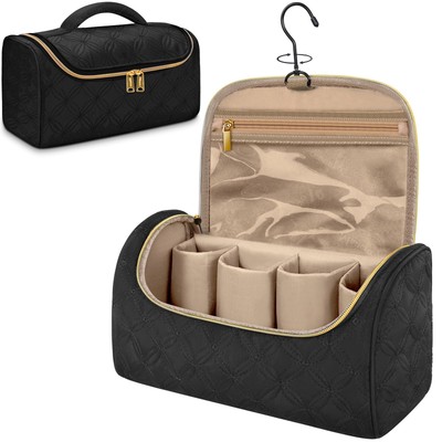 Travel Storage Case Organizer Compatible with Dyson Airwrap, Hair Dryer, 4 Cu...