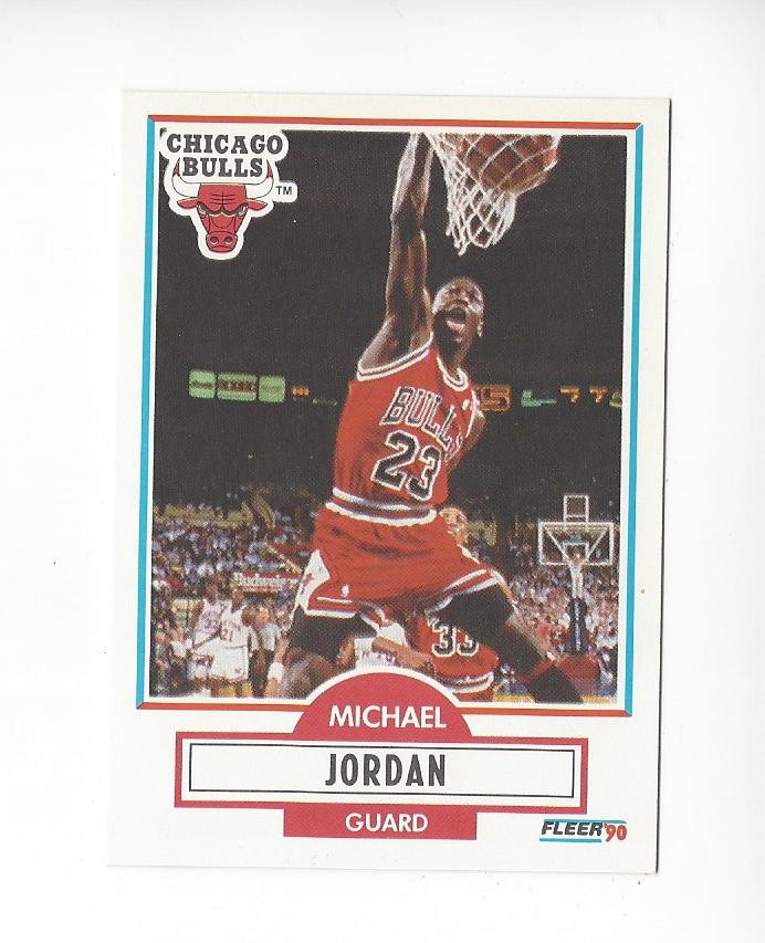 1990-91 Fleer #26 Michael Jordan Bulls