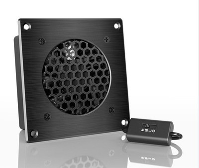 AC Infinity Airplate S-Series Cabinet Fan/Wall Model AI-CFS80BA/ 4 Inch