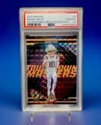 2025 Panini Mosaic Drake Maye #9 Touchdown Masters Orange Fluorescent PSA 10
