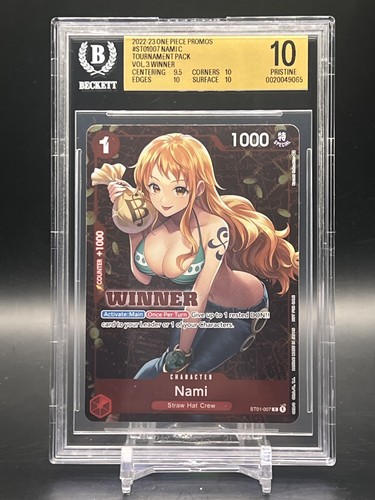 Nami (Tournament Pack Vol. 3 Winner) graded BGS 10 for sale on eBay
