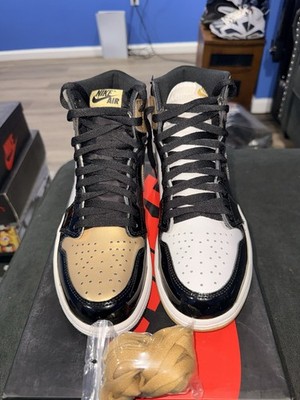 Nike Jordan 1 High OG Top 3 Gold Toe Authentic Size 8.5
