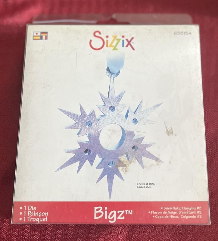 Sizzix Bigz Die Holiday's called   Snowflake Hanging