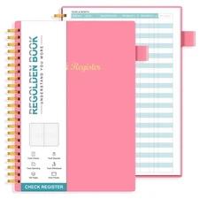 Check Registers for Personal Checkbook Register, Bank Accounting Ledger Book ...