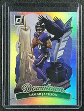 LAMAR JACKSON 2025 PANINI DONRUSS #1 DOWNTOWN SP RAVENS