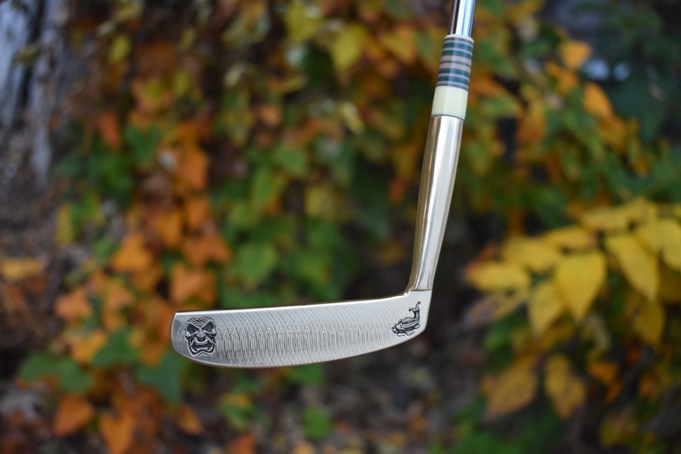 Stunning Gold Custom Japanese Theme Prototype Blade Putter Napa 8802 ...