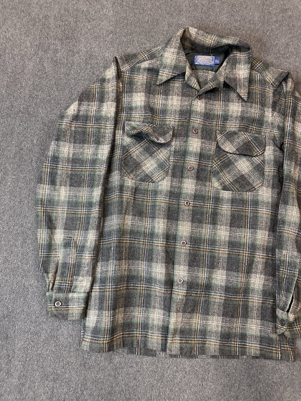 Vintage Pendleton Board Shirt Loop  Shadow USA Wo… - image 2