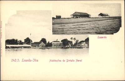 Ak Luanda Loanda Ilha Angola, Habitacoes dda Divisao Naval, Lazareto - 4164168