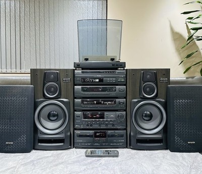 Aiwa MX-Z9400M Stereo Stack System HiFi trennt Lautsprecher & Fernbedienung