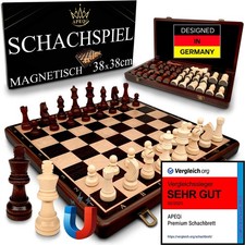APEQi  PREMIUM Schach magnetisch - Schachspie...