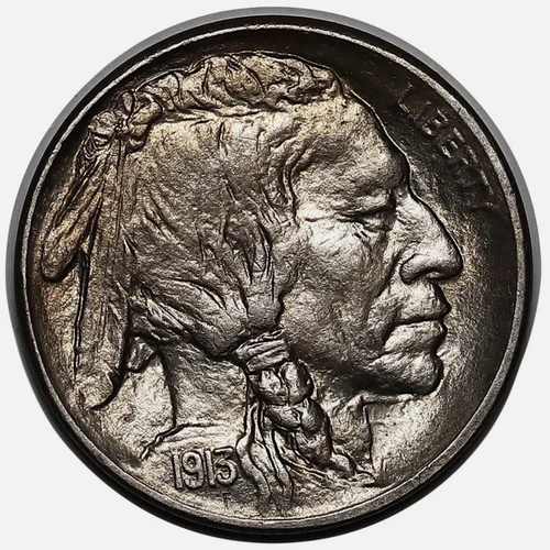 1913-S Buffalo Nickel Type 1 Premium Quality Razor Sharp Superb Gem BU++ Buffalo