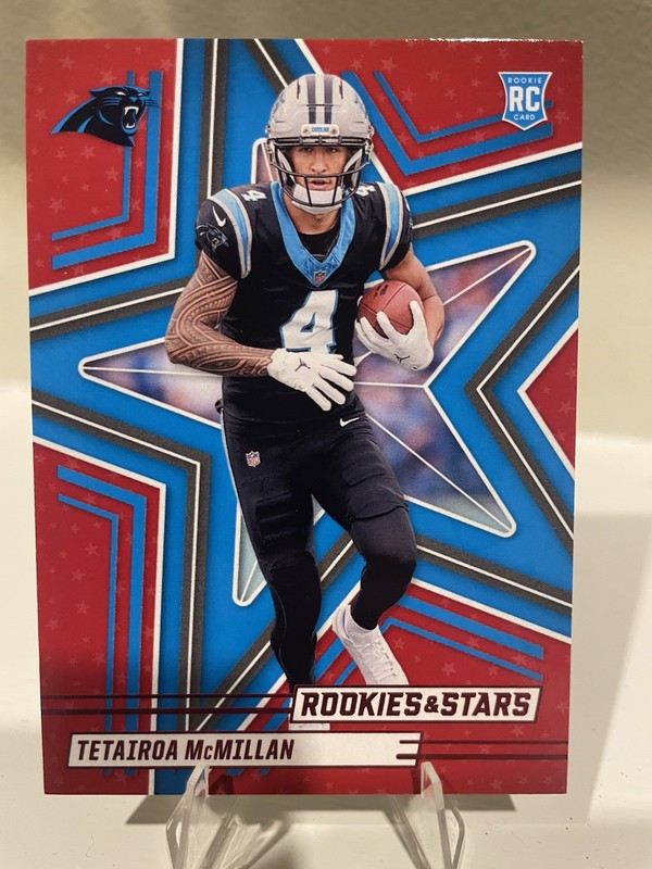 2025 Panini Rookies & Stars - Rookies Tetairoa McMillan #183 Red (RC)