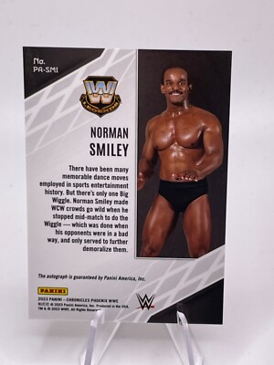 2023 WWE Chronicles - Pheonix Auto - #36 Norman Smiley | eBay
