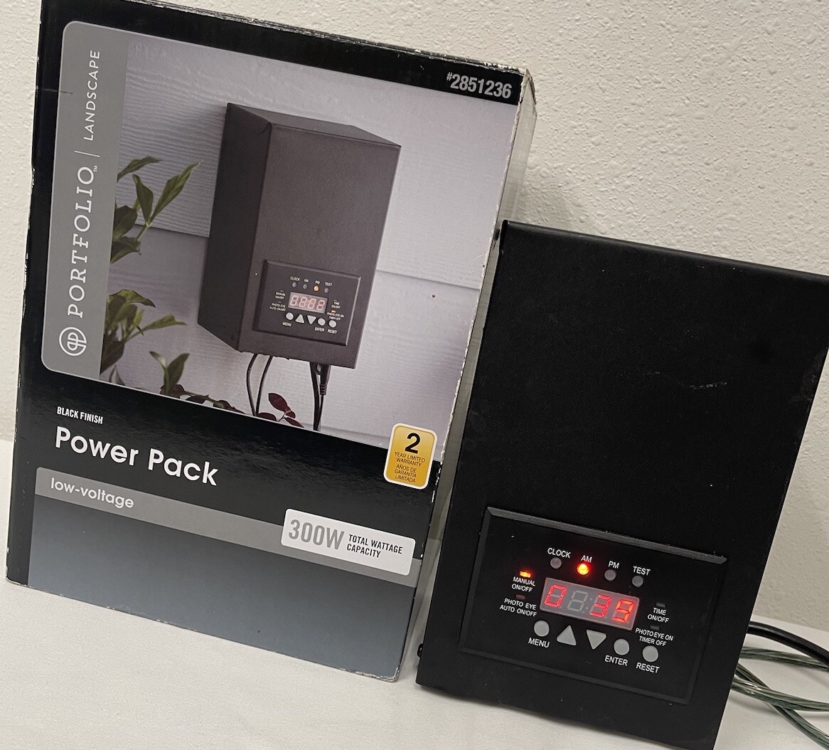 Portfolio Outdoor Lighting 300w Transformer Manual Shelly Lighting