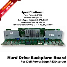 Dell PowerEdge R730 R830 2.5 SFF 16-Bay Hard ...