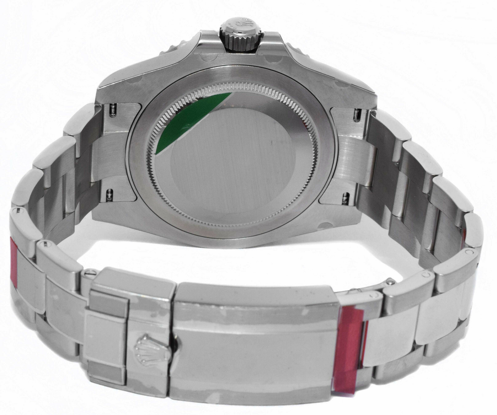 NEW Rolex GMT-Master II Black/Blue Mens Ceramic Oyster Steel B/P 'open 116710 image 9