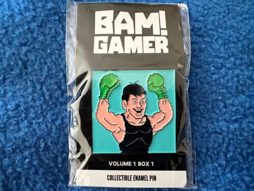 Bam Gamer Box Mike Tyson's Punch Out  LITTLE MAC  Enamel Pin Exclusive - LE 99 - Picture 1 of 2