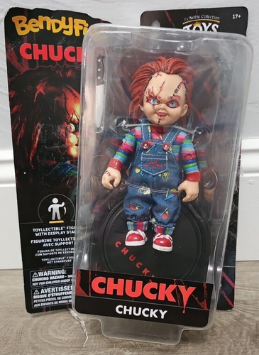The Noble Collection Chucky Figur – Biegbare Actionfigur, Ca. 14 Cm, Inklusive Messer