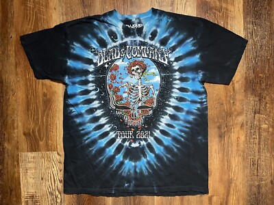 2021 Dead and Company Tour Shirt Mens XL Tie Dye DUAL SIDED