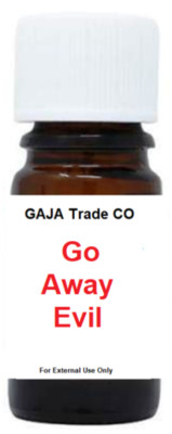 Go Away Evil Oil 5mL   Drive Evil Away, Banish an Unwelcome Visitor (Sealed)