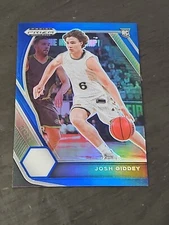 2021 2021-22 Panini Prizm Draft Picks Blue #17 Josh Giddey /199 RC Rookie Card
