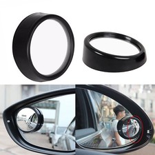 2 Pcs Universal Wide Angle Convex View Adjustable Blind Spot Mirror for Car