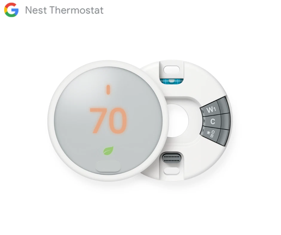 VALUE PACK: Nest Thermostat E + 3x Room Sensors + Power Connect + Steel Mount - Image 2 of 4